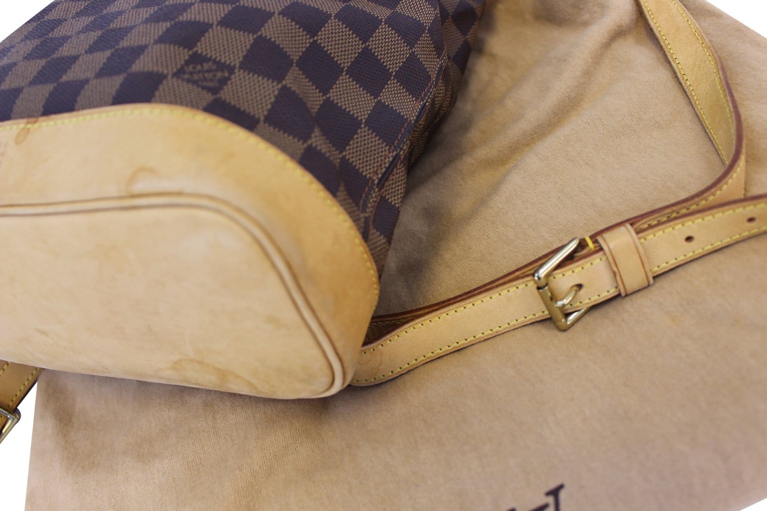 Louis Vuitton Backpack Limited Edition Damier Ebene Canvas