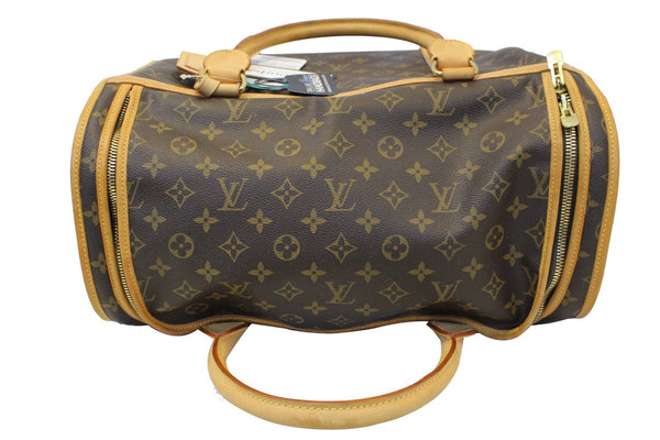 LOUIS VUITTON Monogram Canvas Sac Chien Dog Carrier Bag