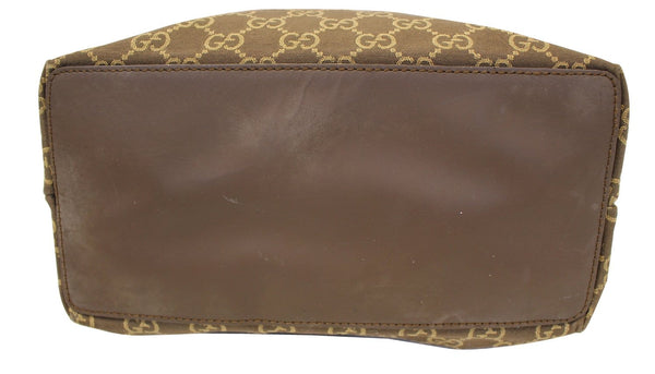 Gucci Tote Bag - Gucci Monogram Beige/Brown - bottom view