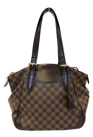 LOUIS VUITTON Shoulder Bag Pre loved Damier Ebene Verona MM