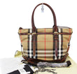 BURBERRY Handbags Marta Check Canvas | BURBERRY Diaper Bag