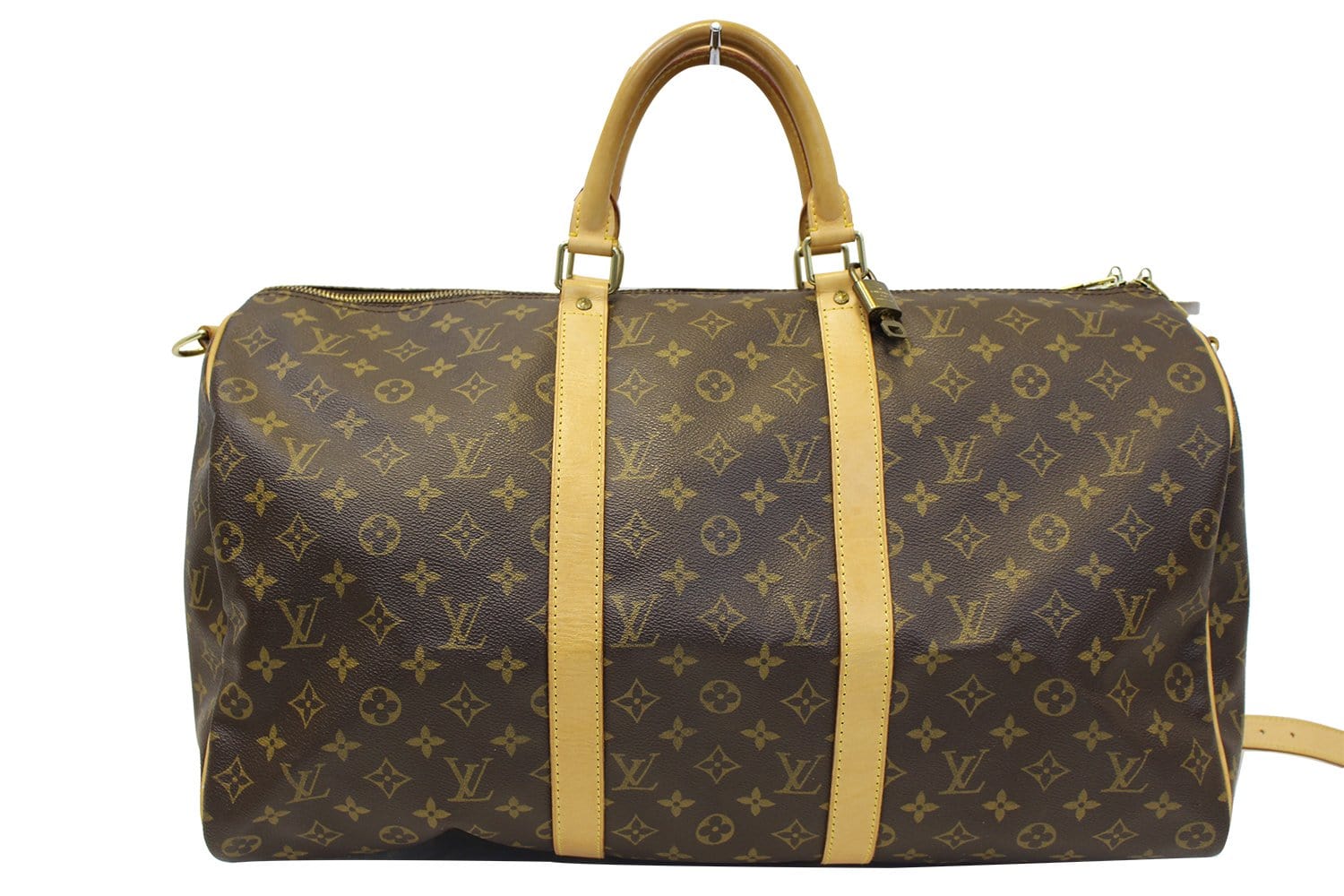 Louis Vuitton Keepall Bandouliere 50 Summer Trunks Monogram Weekend Travel  Bag