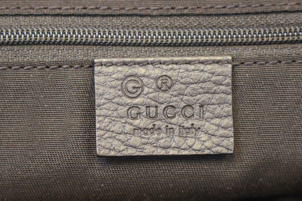 Gucci GG Canvas - Gucci Shoulder Handbag Dark Brown - gucci logo