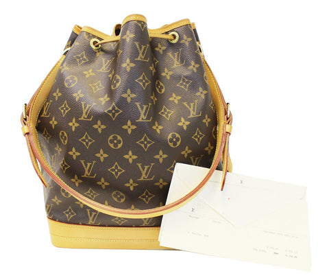 LOUIS VUITTON Monogram Canvas Noe Large Shoulder Bag