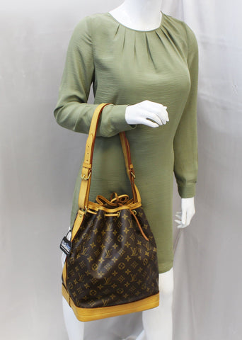 LOUIS VUITTON Monogram Canvas Noe Large Shoulder Bag