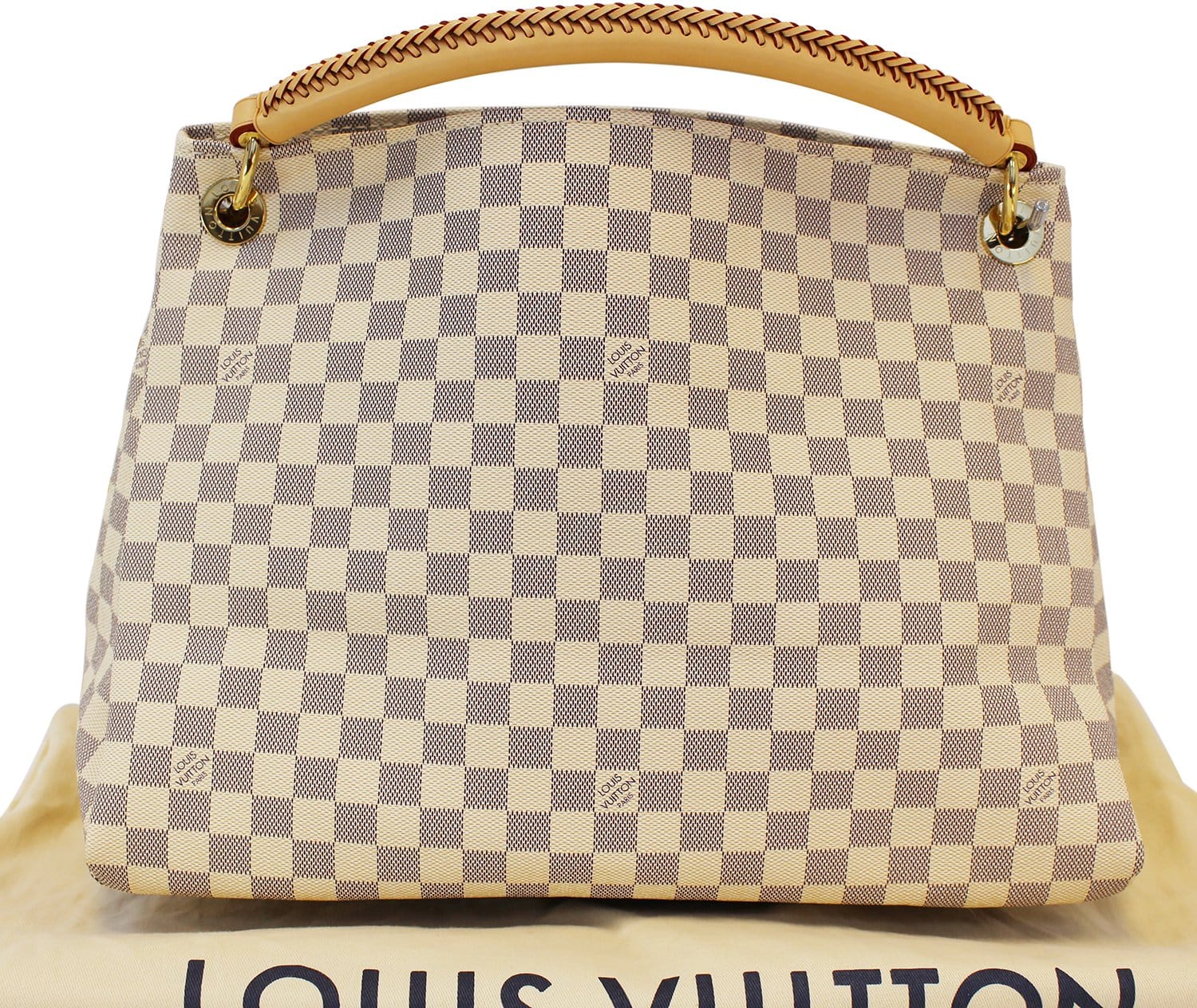 Louis Vuitton Damier Azur Artsy MM Shoulder Bag (SHF-gtkVng) – LuxeDH