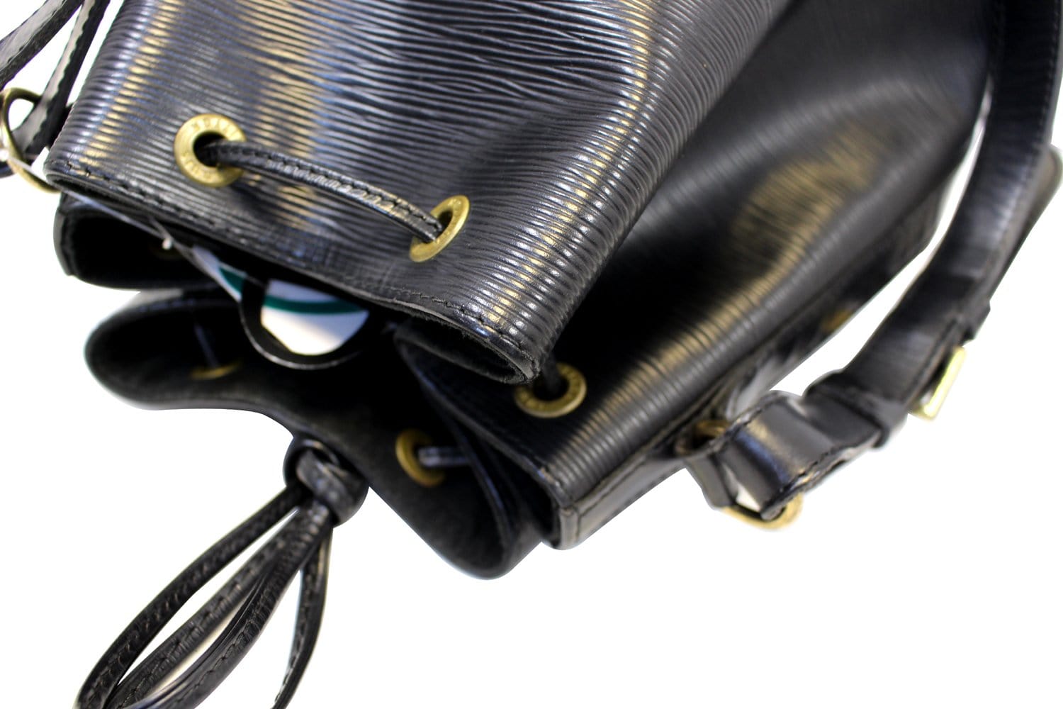 Louis Vuitton Blu/Black Epi Noe Shoulder Bag