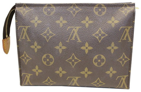 LOUIS VUITTON Monogram Canvas Poche Toilette 19 Cosmetics Pouch