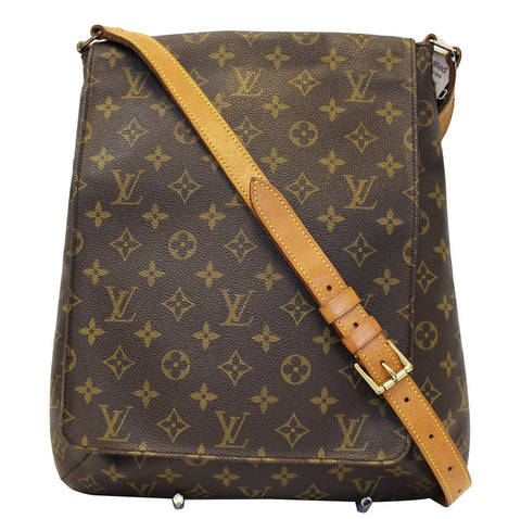 LOUIS VUITTON Musette Salsa GM Monogram Crossbody Shoulder Bag