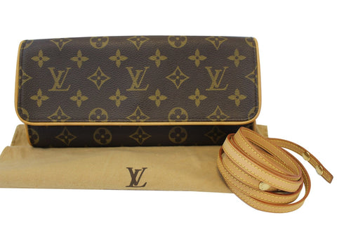 LOUIS VUITTON Monogram Canvas Twin GM Crossbody Bag