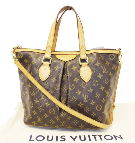 LOUIS VUITTON Monogram Palermo PM Tote Shoulder Bag
