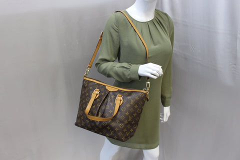 LOUIS VUITTON Monogram Palermo PM Tote Shoulder Bag