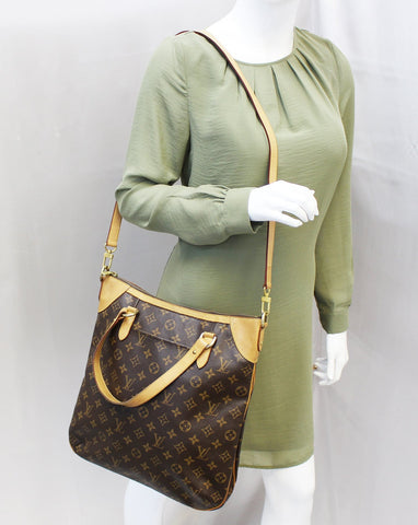LOUIS VUITTON Monogram Odeon GM Shoulder Crossbody Bag