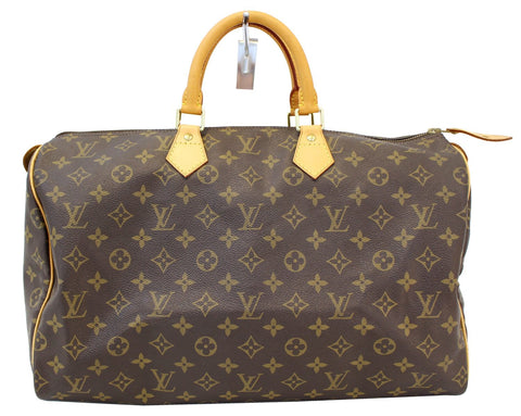 LOUIS VUITTON Speedy 40 Monogram Canvas Handbag