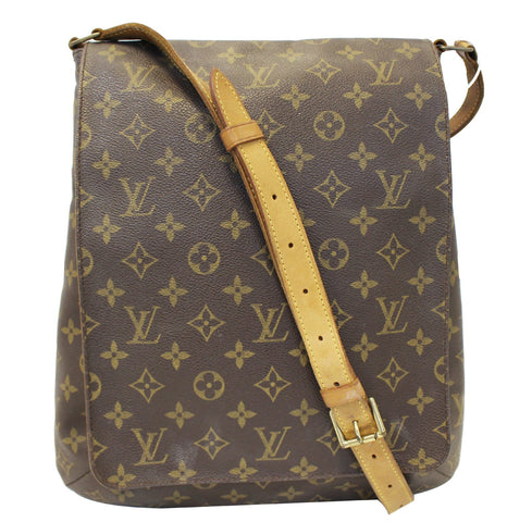 LOUIS VUITTON Musette Salsa GM Monogram Crossbody Shoulder Bag