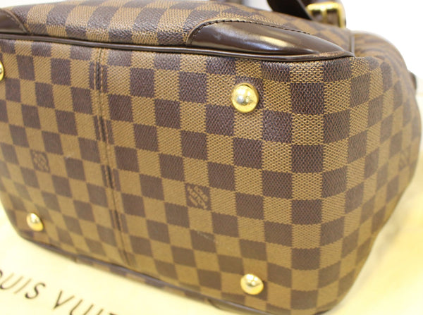 LOUIS VUITTON Damier Ebene Verona MM Shoulder Bag