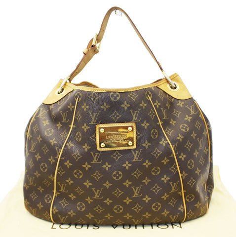 LOUIS VUITTON Monogram Galliera GM Shoulder Tote Handbag