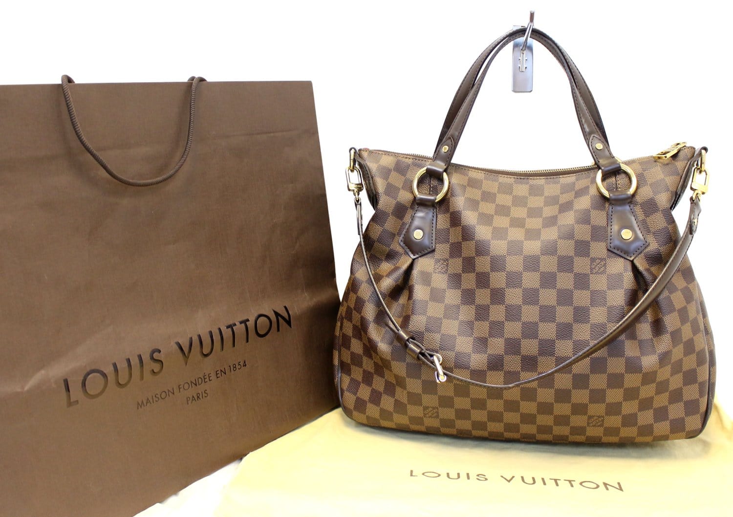 Louis Vuitton Damier Ebene Rivoli MM Handbag – TBC Consignment