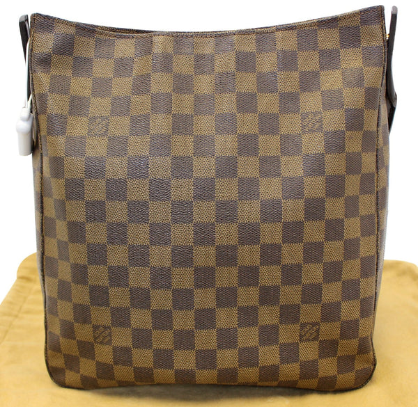 LOUIS VUITTON Damier Ebene Looping GM Shoulder Bag