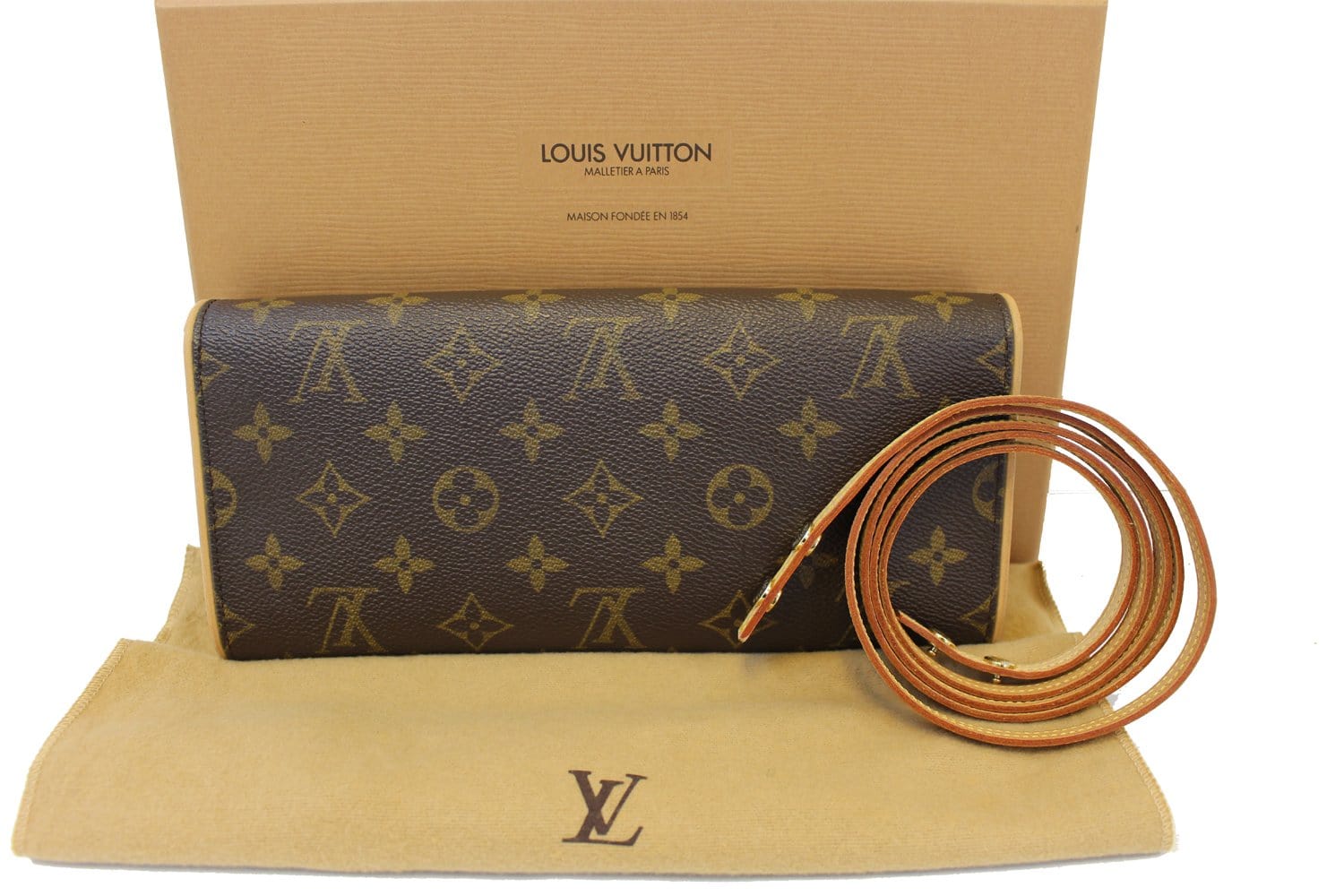 Louis Vuitton, Bags, Auth Louis Vuitton Monogram On The Go Gm Monogram  Handles