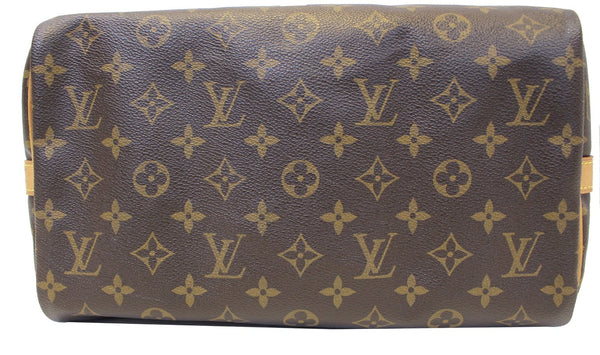 LOUIS VUITTON Monogram Canvas Speedy 30 Bandouliere Satchel Bag