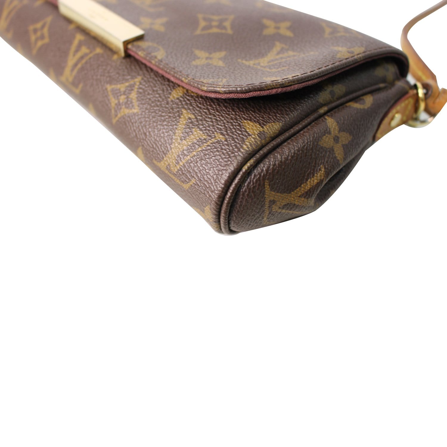 Favorite cloth crossbody bag Louis Vuitton Brown in Cloth - 34034827