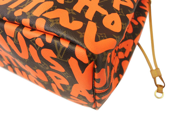 LOUIS VUITTON Limited Edition Orange Stephen Sprouse Graffiti Neverfull GM