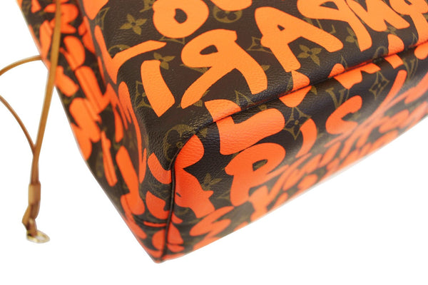 LOUIS VUITTON Limited Edition Orange Stephen Sprouse Graffiti Neverfull GM
