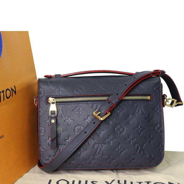 Louis Vuitton Pochette Metis Empreinte Crossbody Bag with zip