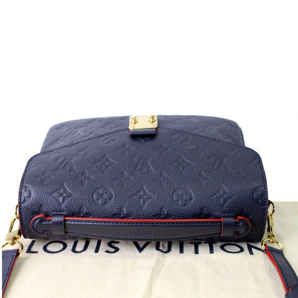 Louis Vuitton Pochette Metis Empreinte Crossbody Bag blue  