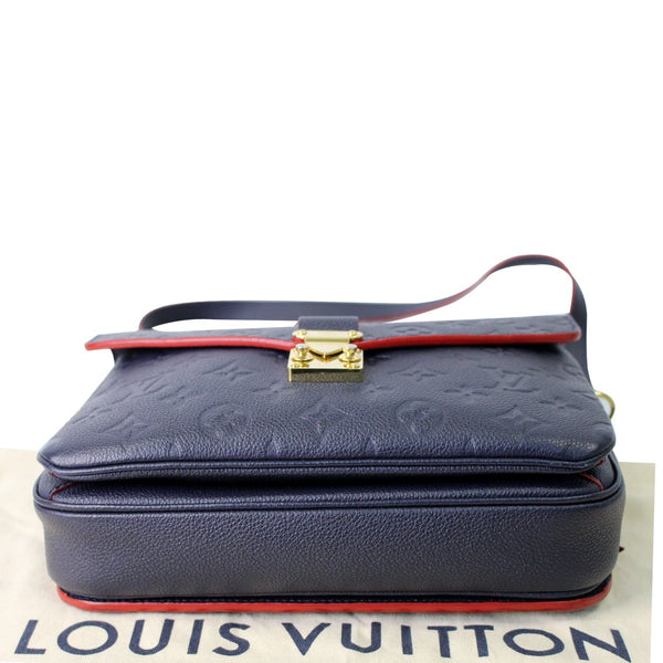 Louis Vuitton Pochette Metis Empreinte Crossbody Bag bottom view