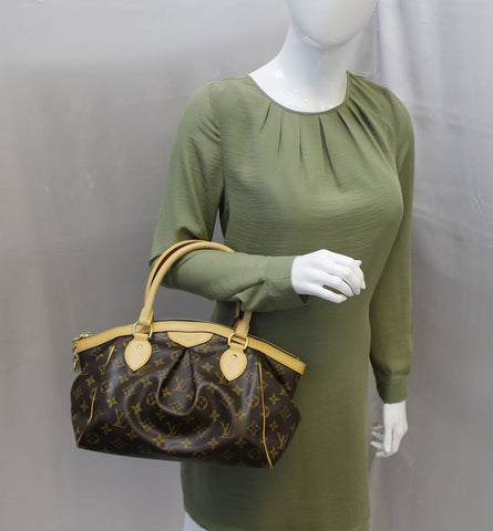 LOUIS VUITTON Monogram Tivoli PM Shoulder Handbag