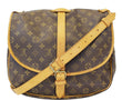 LOUIS VUITTON Monogram Saumur 35 Shoulder Bag