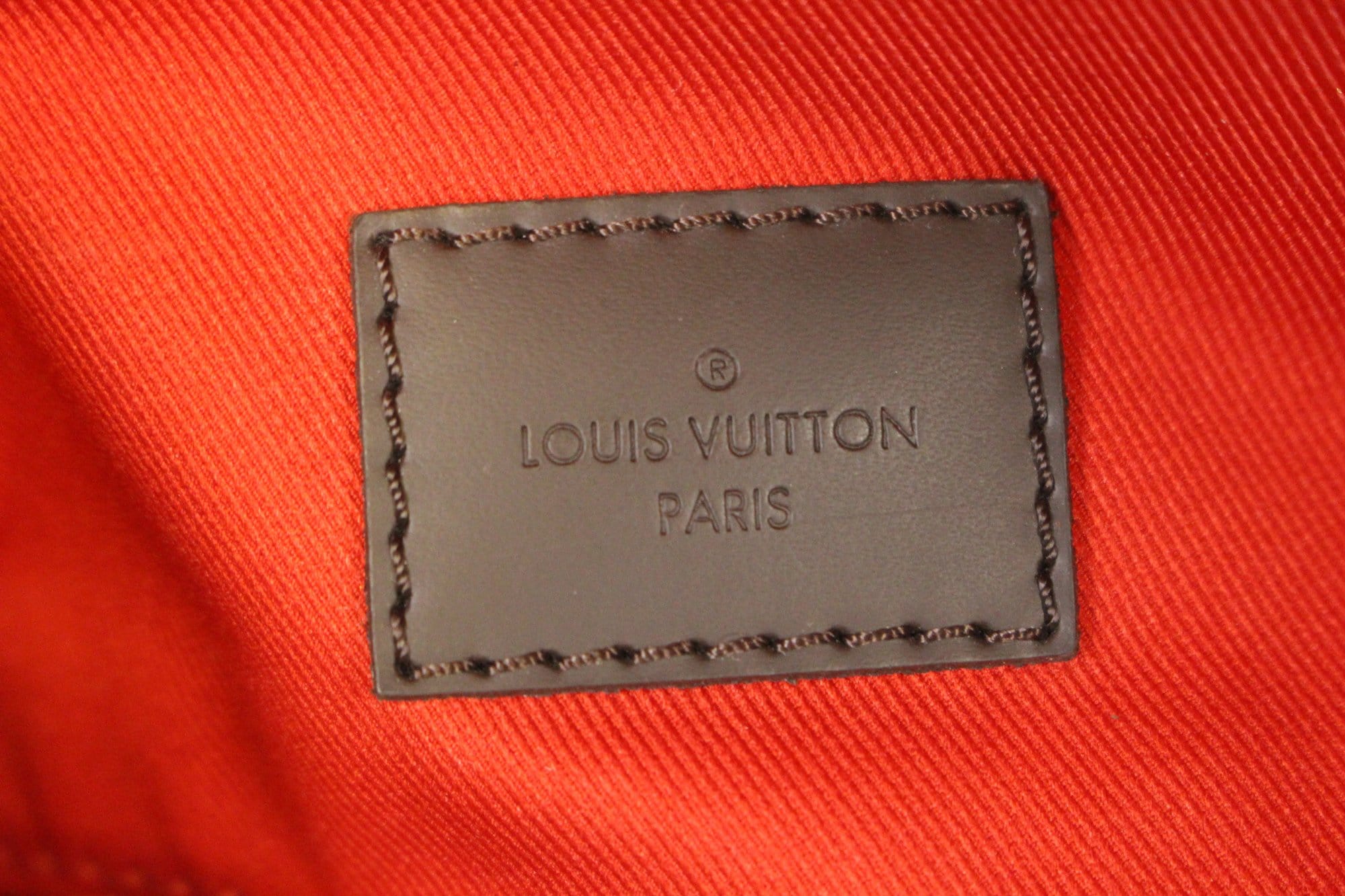 Louis Vuitton Graceful Damier Ebene MM Cerise Lining in Coated