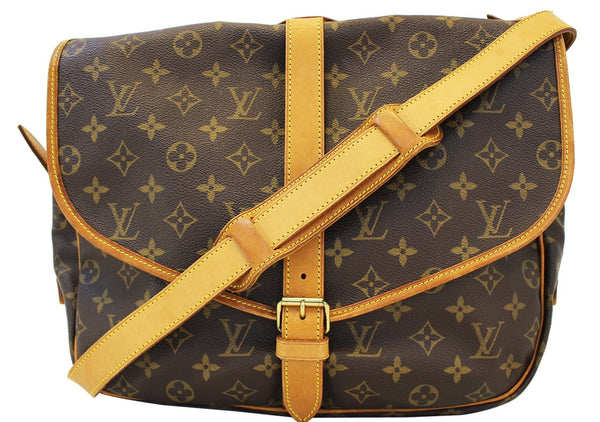 LOUIS VUITTON Monogram Saumur 35 Shoulder Bag