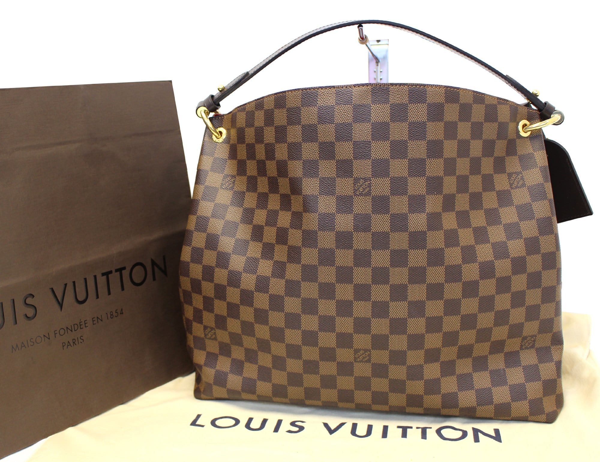 Louis Vuitton Graceful PM Damier Ebene - LVLENKA Luxury Consignment