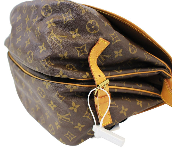 LOUIS VUITTON Monogram Saumur 35 Shoulder Bag