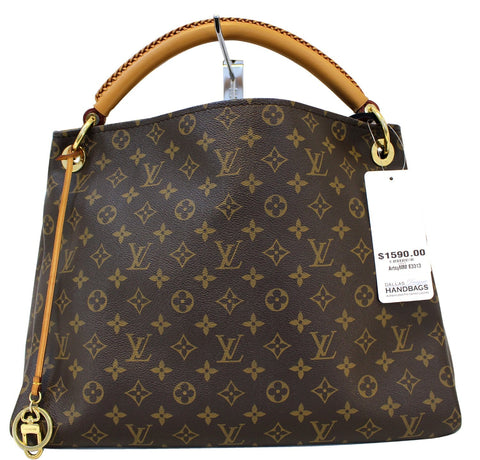 LOUIS VUITTON Artsy MM Monogram Canvas Tote Handbag