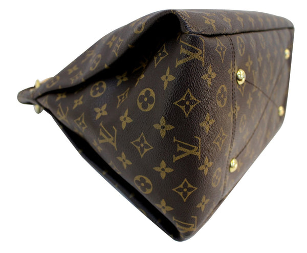 Louis Vuitton Artsy MM Monogram Tote Handbag - side view
