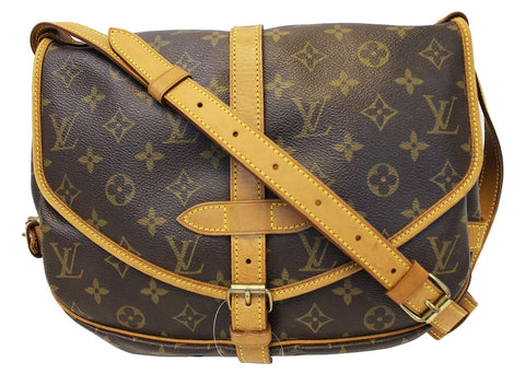 LOUIS VUITTON Monogram Canvas Saumur 30 Shoulder Bag