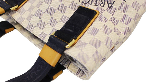 LOUIS VUITTON Damier Azur Canvas Cabas PM Beach Bag Limited 