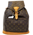 LOUIS VUITTON Backpack Bag Monogram Canvas Montsouris GM