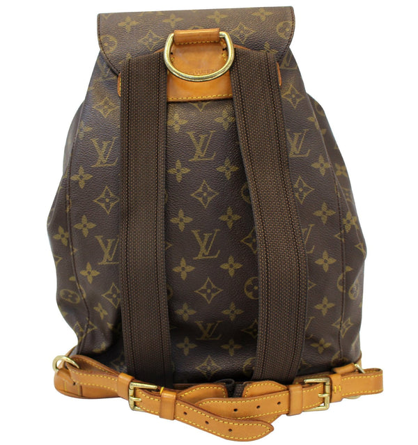 LOUIS VUITTON Backpack Bag Monogram Canvas Montsouris GM