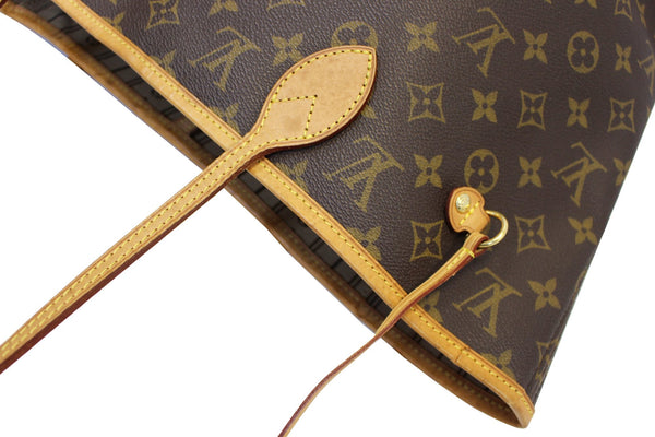 LOUIS VUITTON Monogram Canvas Neverfull MM Tote Shoulder Bag