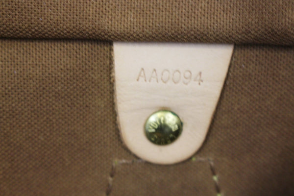 LOUIS VUITTON Monogram Canvas Speedy 30 Satchel Bag