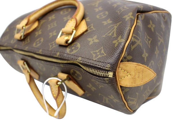 LOUIS VUITTON Monogram Canvas Speedy 30 Satchel Bag