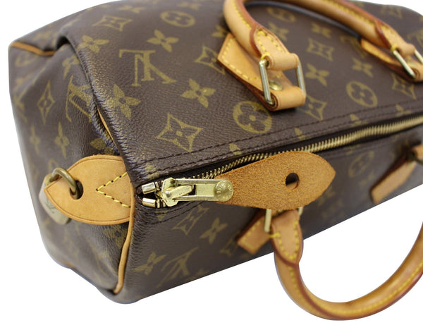 LOUIS VUITTON Monogram Canvas Speedy 30 Satchel Bag