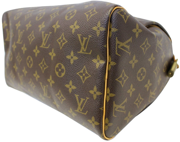 LOUIS VUITTON Monogram Canvas Speedy 30 Satchel Bag