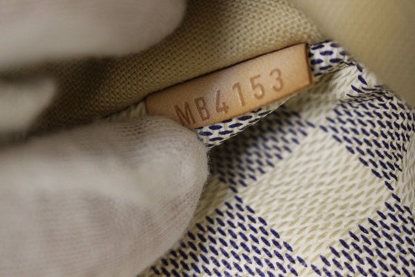 LOUIS VUITTON Damier Azur Totally MM Shoulder Handbag