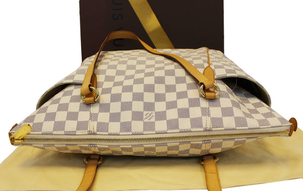 LOUIS VUITTON Damier Azur Totally MM Shoulder Handbag